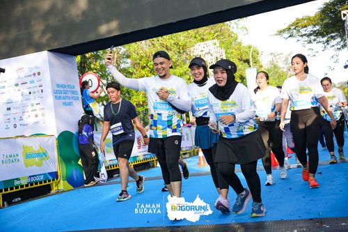 Race photo from Taman Budaya x BOGORUN 2025