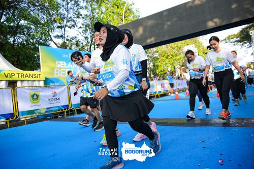 Race photo from Taman Budaya x BOGORUN 2025