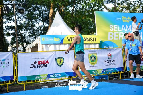Race photo from Taman Budaya x BOGORUN 2025