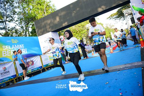 Race photo from Taman Budaya x BOGORUN 2025