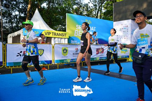 Race photo from Taman Budaya x BOGORUN 2025