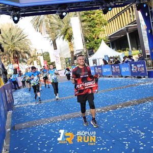 Race photo from ISOPLUS RUN 2026 - JAKARTA