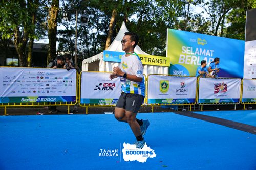 Race photo from Taman Budaya x BOGORUN 2025