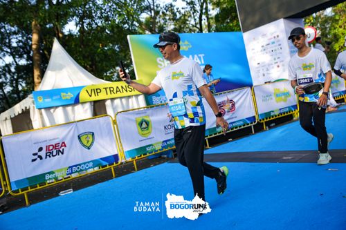 Race photo from Taman Budaya x BOGORUN 2025