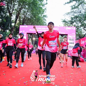 Race photo from SMARTFREN RUN 2026