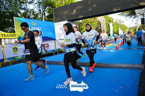 Race photo from Taman Budaya x BOGORUN 2025
