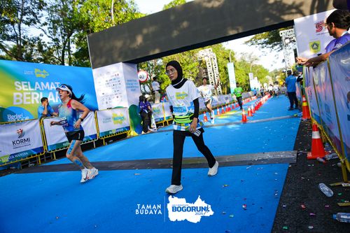 Race photo from Taman Budaya x BOGORUN 2025