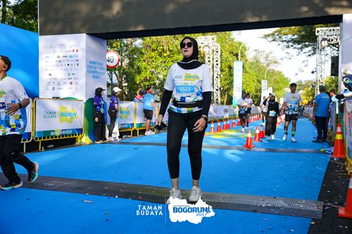 Race photo from Taman Budaya x BOGORUN 2025