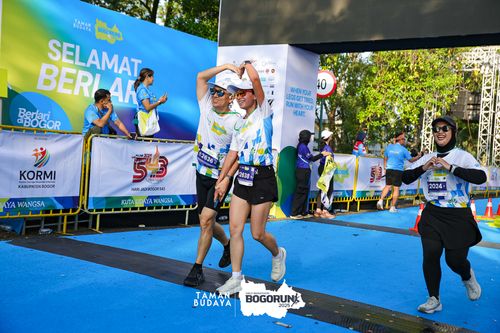 Race photo from Taman Budaya x BOGORUN 2025
