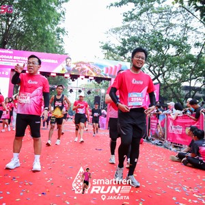 Race photo from SMARTFREN RUN 2026