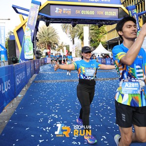 Race photo from ISOPLUS RUN 2026 - JAKARTA
