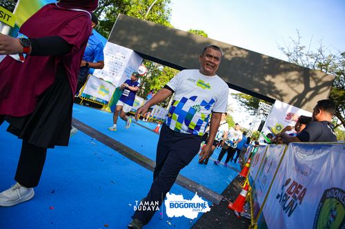 Race photo from Taman Budaya x BOGORUN 2025