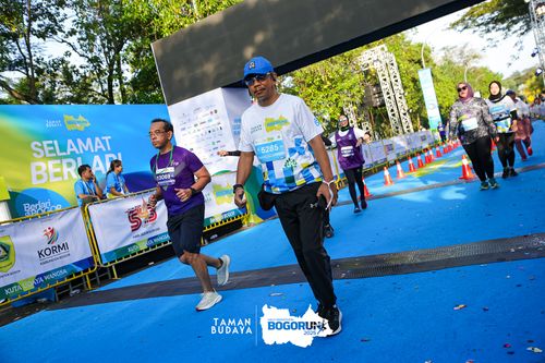 Race photo from Taman Budaya x BOGORUN 2025
