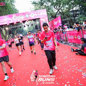 Race photo from SMARTFREN RUN 2026