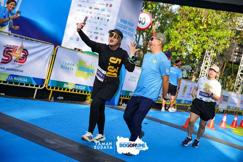 Race photo from Taman Budaya x BOGORUN 2025