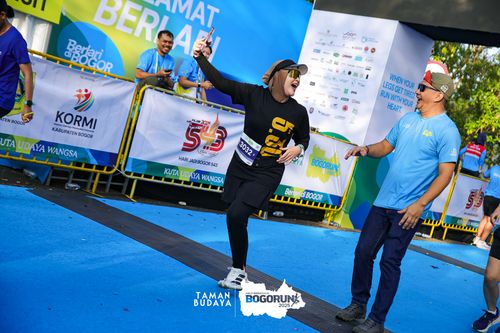 Race photo from Taman Budaya x BOGORUN 2025