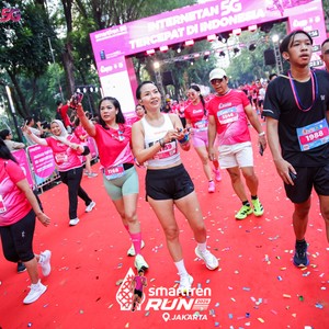 Race photo from SMARTFREN RUN 2026