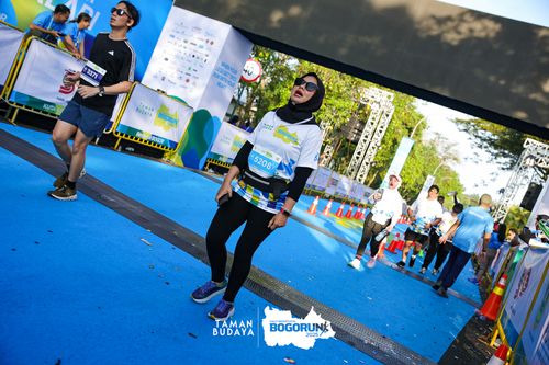 Race photo from Taman Budaya x BOGORUN 2025