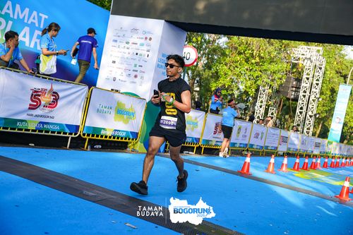 Race photo from Taman Budaya x BOGORUN 2025