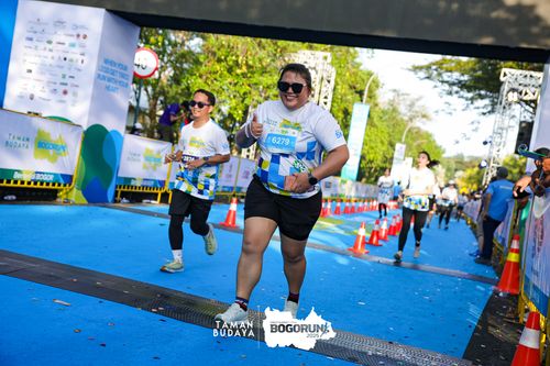 Race photo from Taman Budaya x BOGORUN 2025