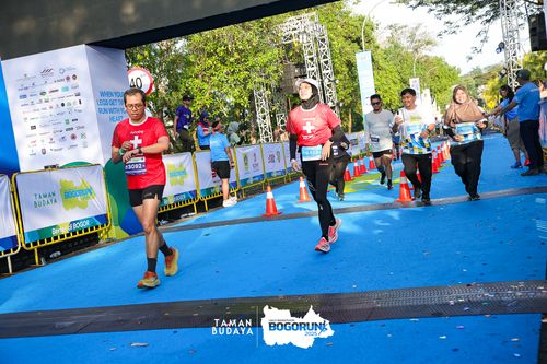 Race photo from Taman Budaya x BOGORUN 2025