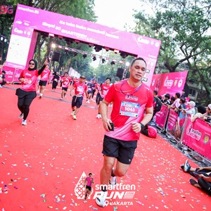 Race photo from SMARTFREN RUN 2026
