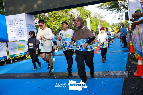 Race photo from Taman Budaya x BOGORUN 2025