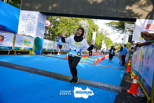 Race photo from Taman Budaya x BOGORUN 2025