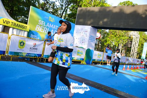 Race photo from Taman Budaya x BOGORUN 2025