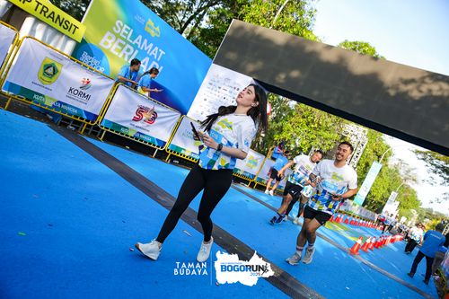 Race photo from Taman Budaya x BOGORUN 2025
