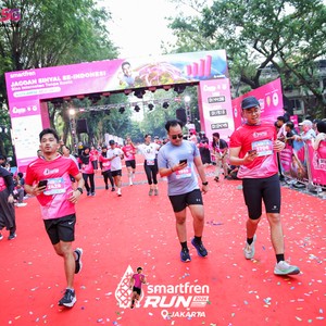 Race photo from SMARTFREN RUN 2026