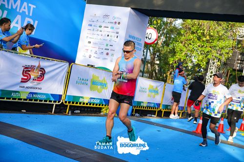 Race photo from Taman Budaya x BOGORUN 2025
