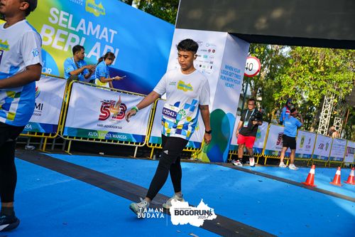 Race photo from Taman Budaya x BOGORUN 2025