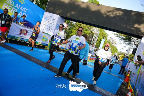 Race photo from Taman Budaya x BOGORUN 2025