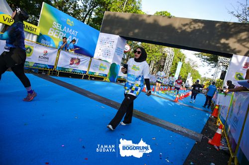 Race photo from Taman Budaya x BOGORUN 2025