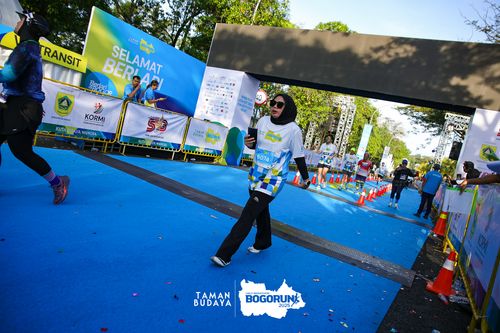 Race photo from Taman Budaya x BOGORUN 2025