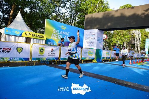 Race photo from Taman Budaya x BOGORUN 2025