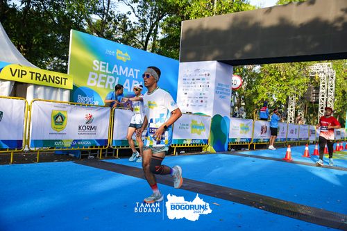 Race photo from Taman Budaya x BOGORUN 2025