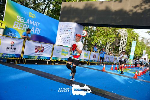 Race photo from Taman Budaya x BOGORUN 2025