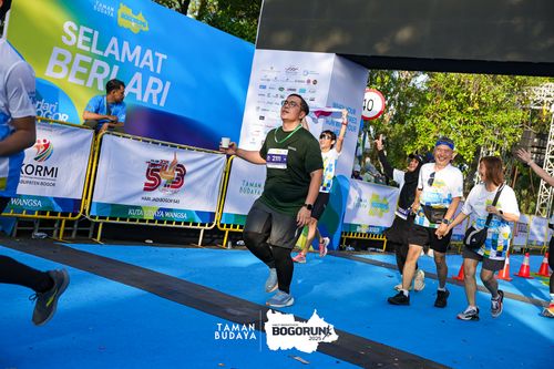Race photo from Taman Budaya x BOGORUN 2025