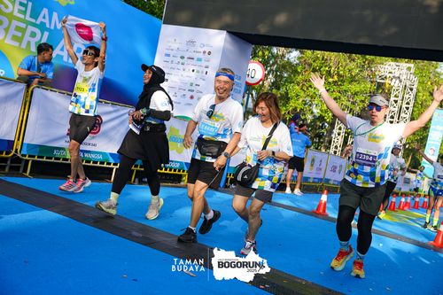Race photo from Taman Budaya x BOGORUN 2025