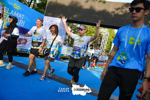Race photo from Taman Budaya x BOGORUN 2025
