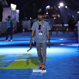 Race photo from BOGORUN 2026