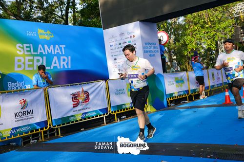 Race photo from Taman Budaya x BOGORUN 2025
