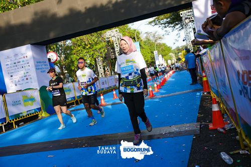 Race photo from Taman Budaya x BOGORUN 2025