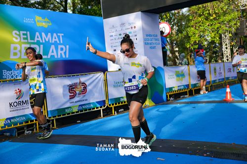 Race photo from Taman Budaya x BOGORUN 2025