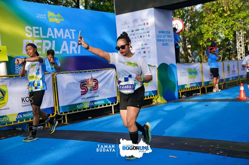 Race photo from Taman Budaya x BOGORUN 2025