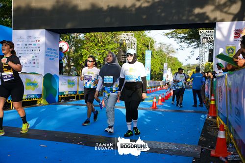 Race photo from Taman Budaya x BOGORUN 2025