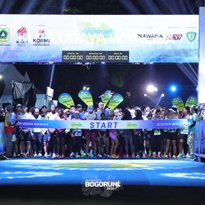 Race photo from BOGORUN 2026