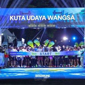 Race photo from BOGORUN 2026
